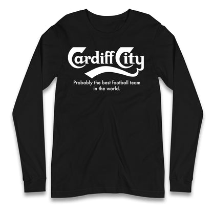 Cardiff City FC Football Longsleeve T Shirt