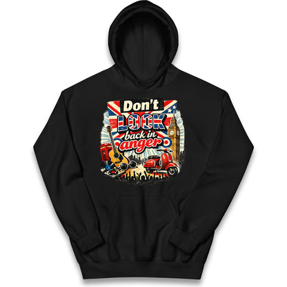 Don't Look Back In Anger Kids Hoodie