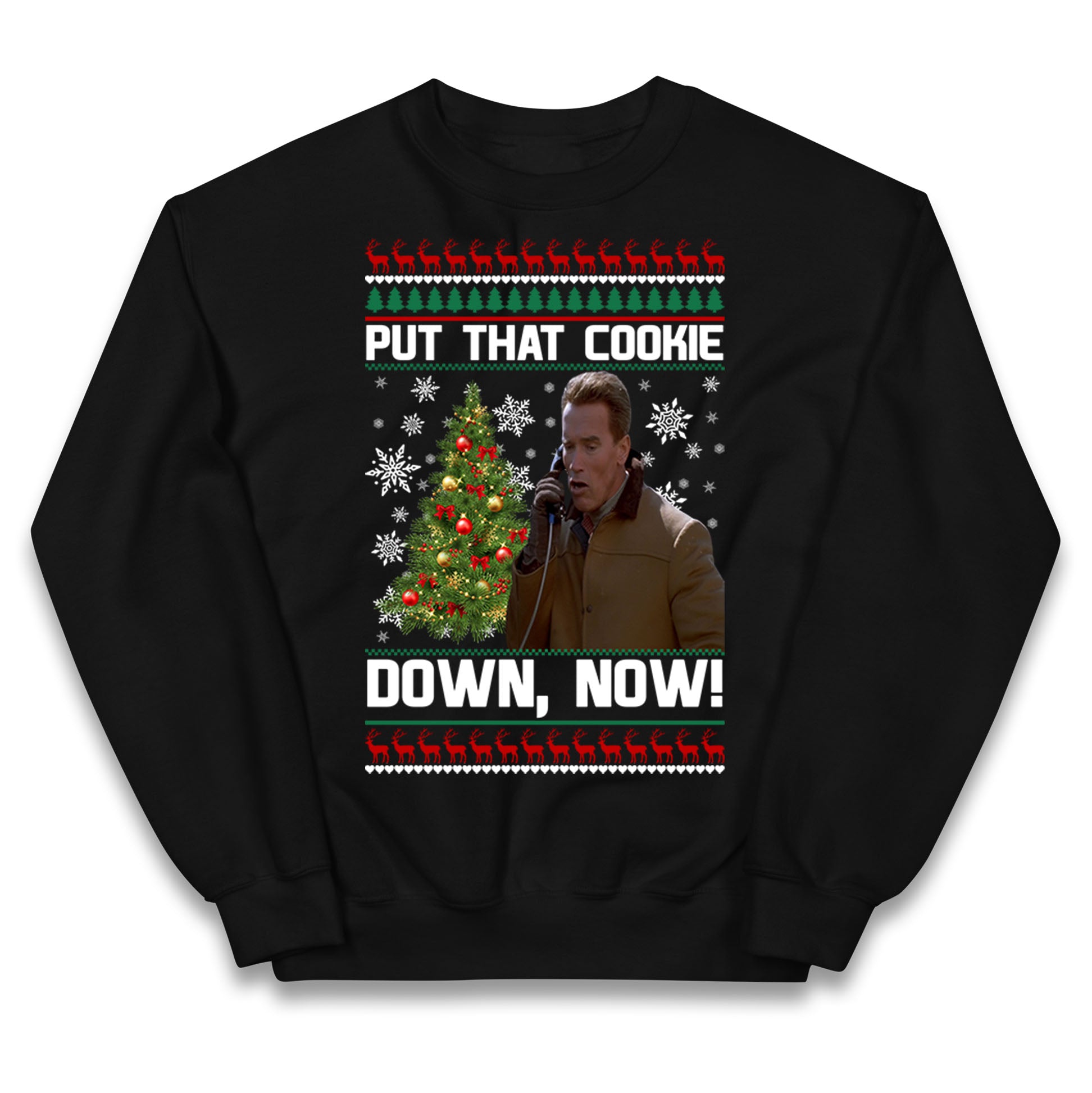 Arnie Christmas Kids Jumper
