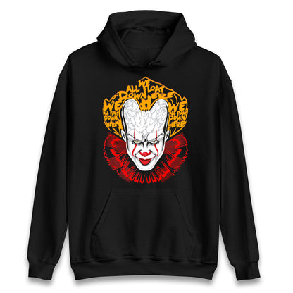 Pennywise Scary Clown Halloween Hoodie
