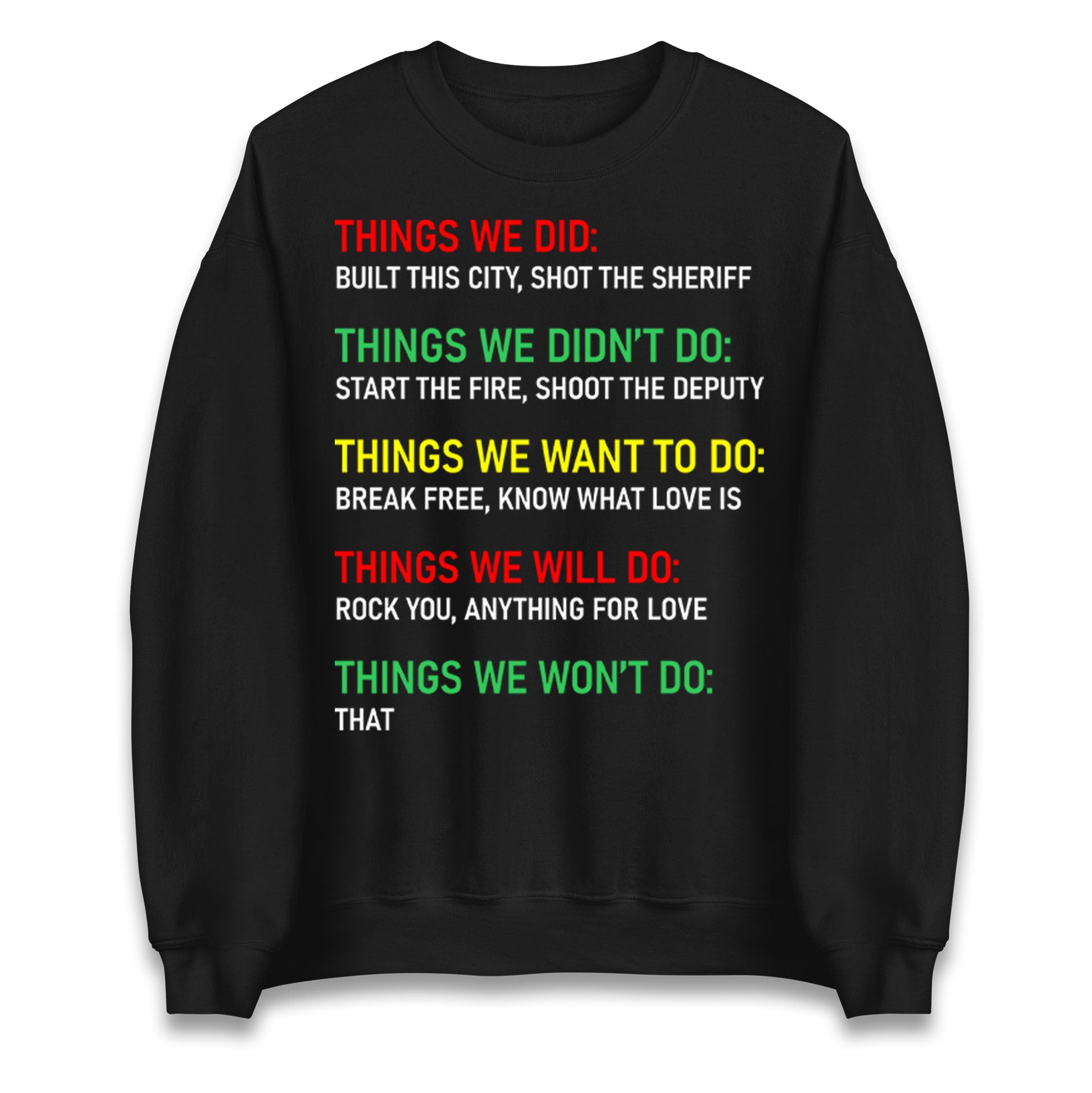 Bob Marley Music Jumper