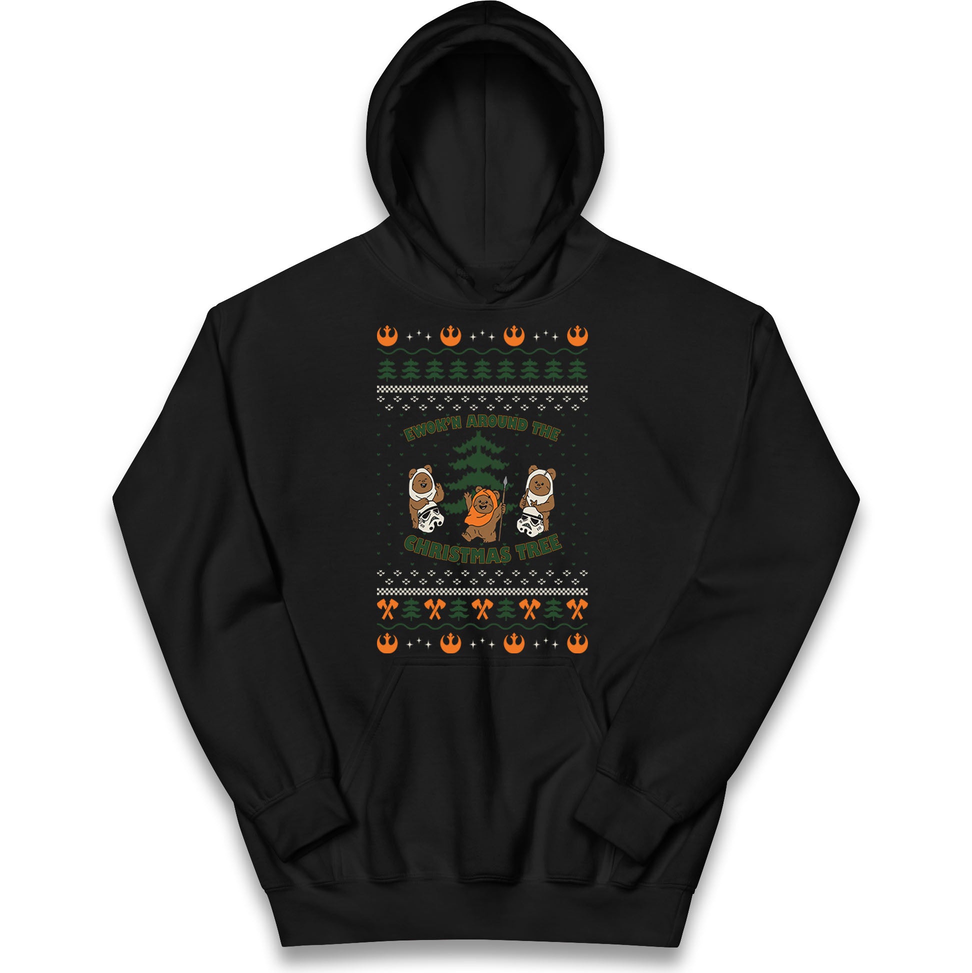Star Wars Ewoks Christmas Kids Hoodie
