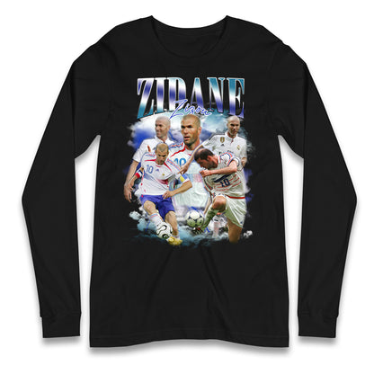 Zinedine Zidane Long Sleeve T Shirt