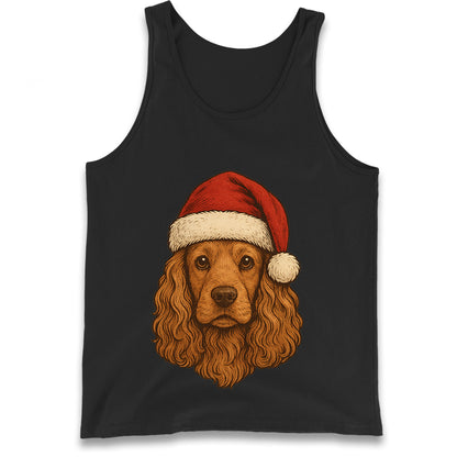 Cocker Spaniel Christmas Tank Top