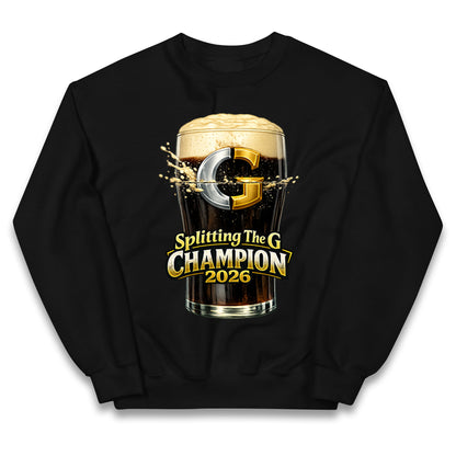 Splitting The G Champion Kids Jumper
