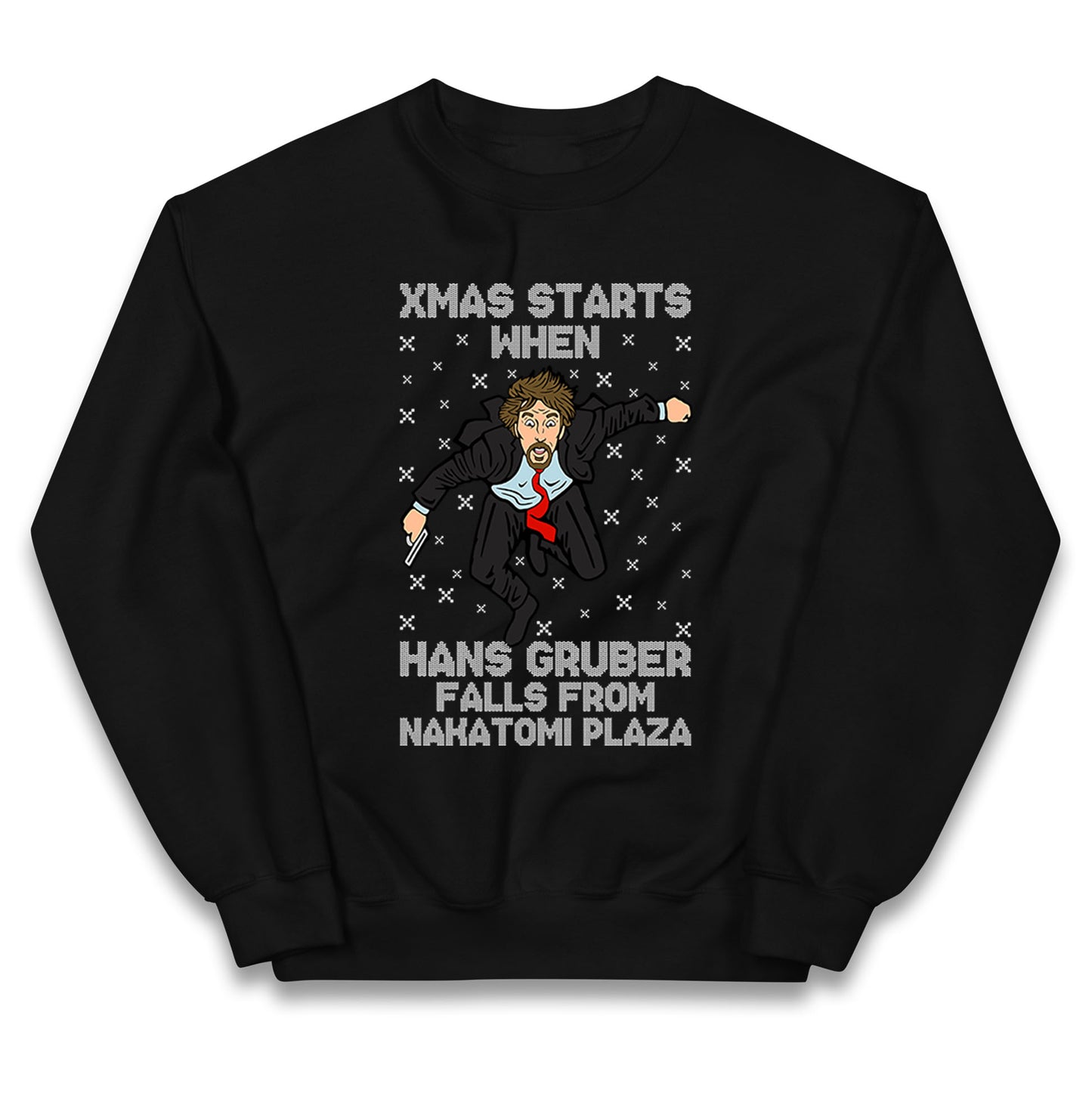 hans gruber falling jumper