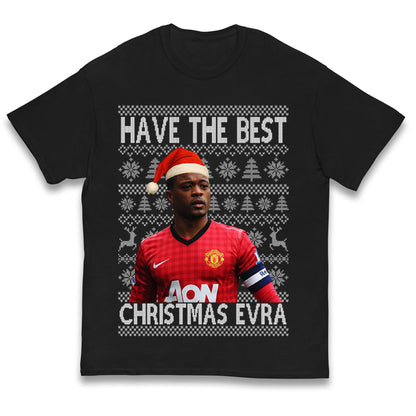 Man Utd Xmas Kids T Shirt 