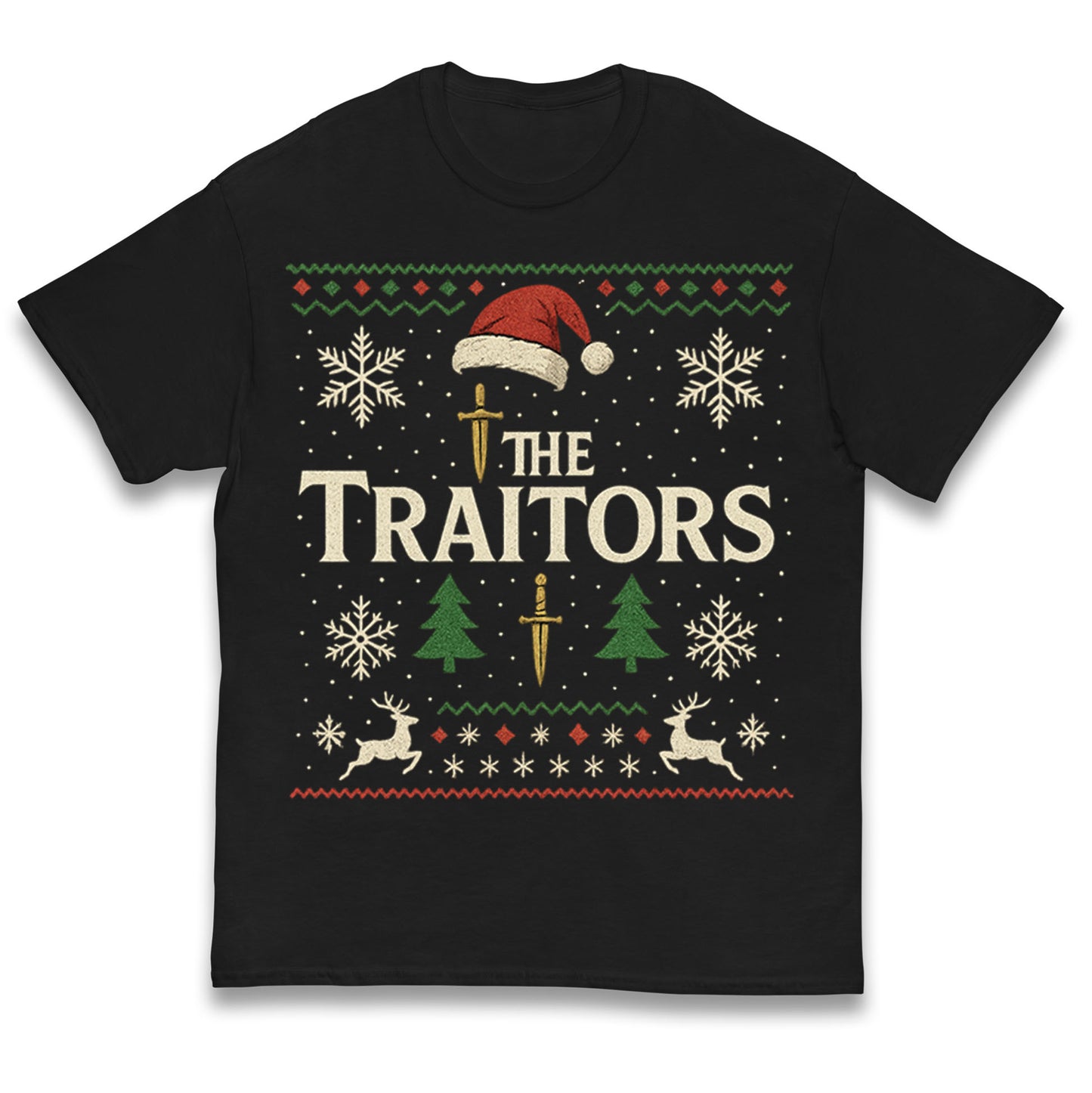 The Traitors Christmas Kids T Shirt
