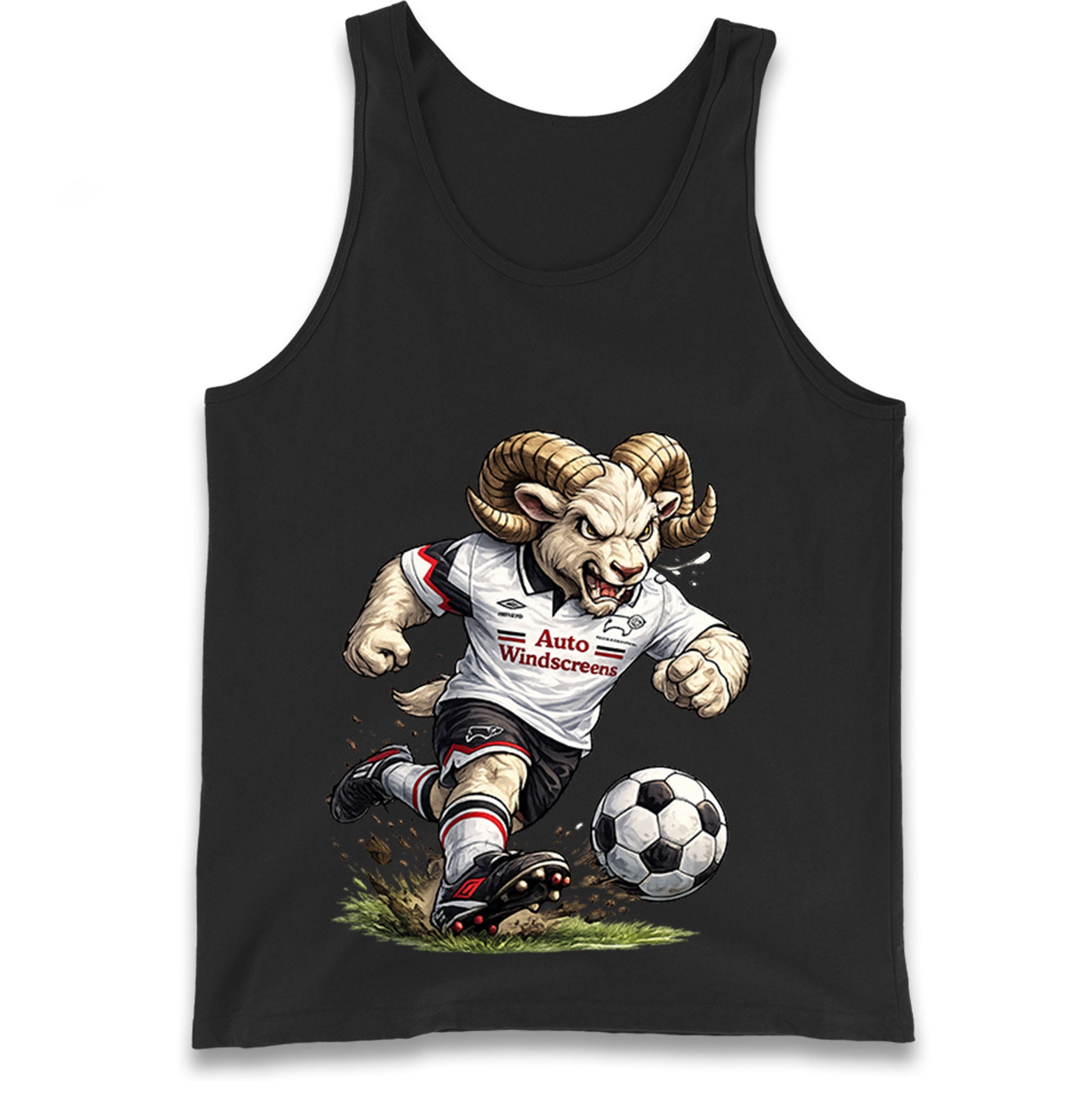 Old School Derby County Tank Top