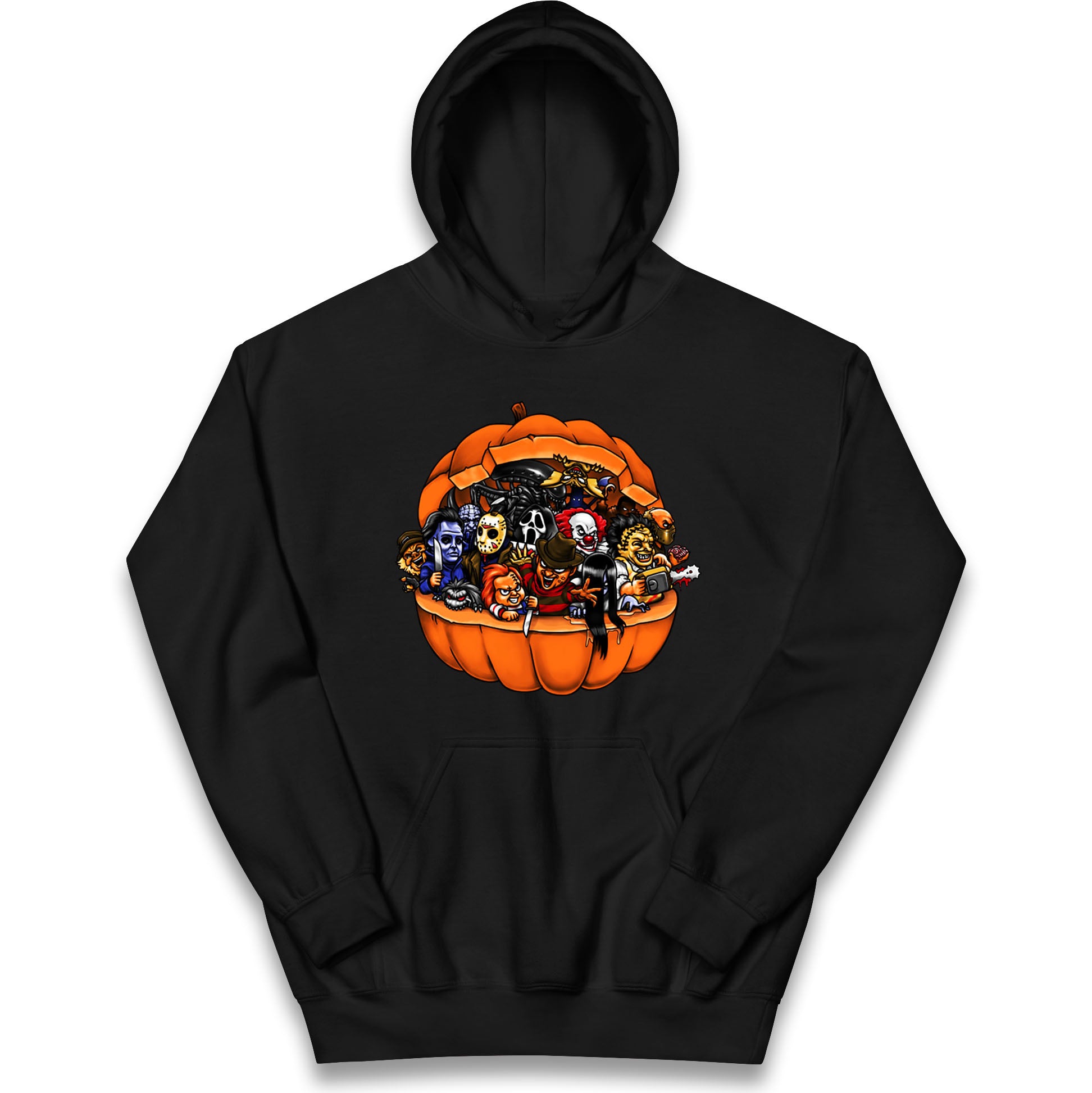 Super Villains Horror Friends Halloween Hoodie