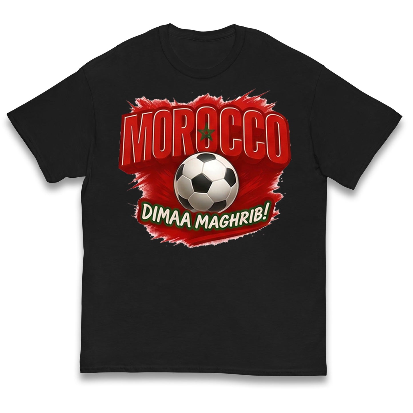Morocco Retro World Cup Kids T Shirt 