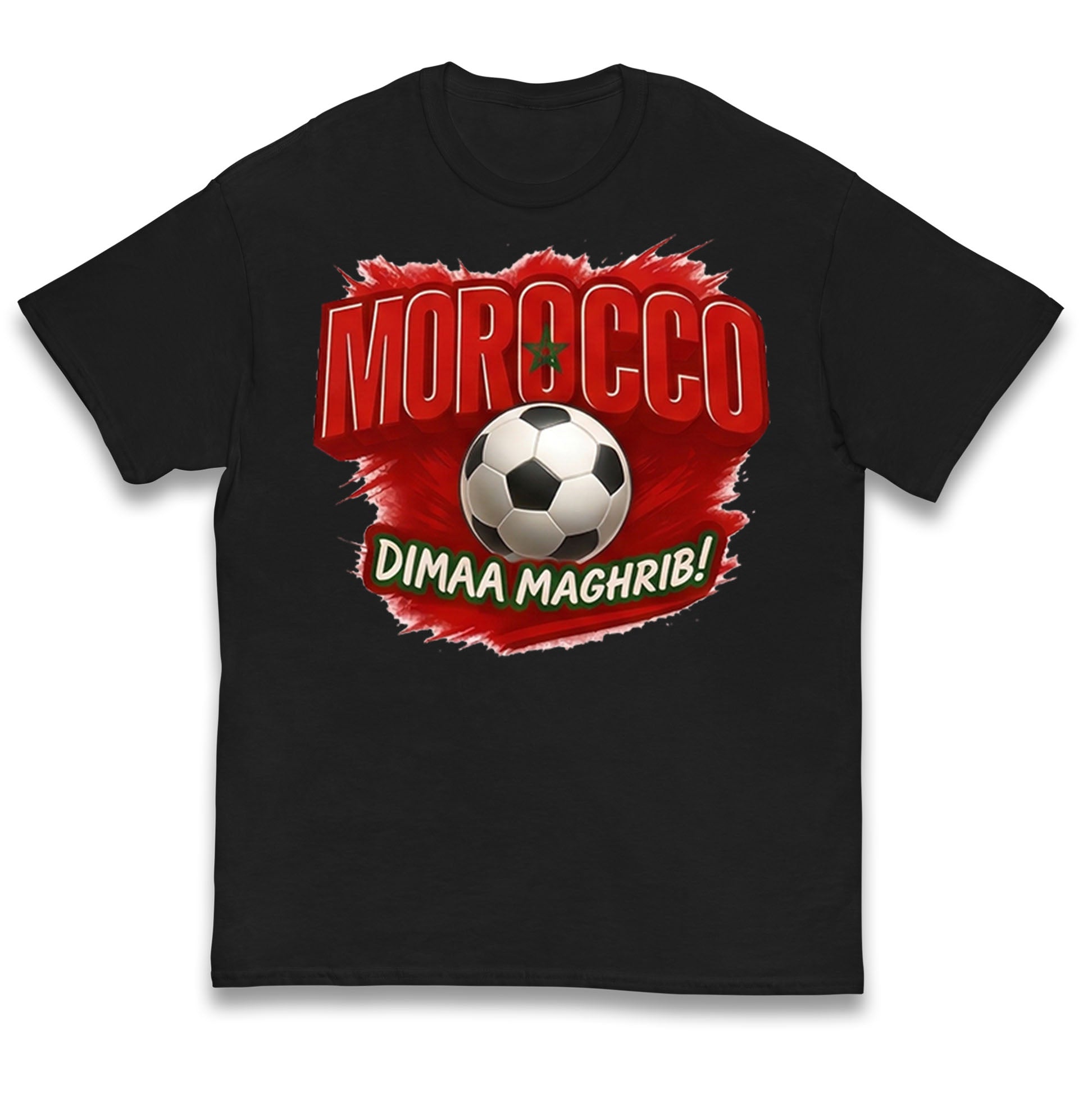 Morocco Retro World Cup Kids T Shirt 
