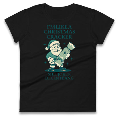Christmas crackers Ladies T Shirt