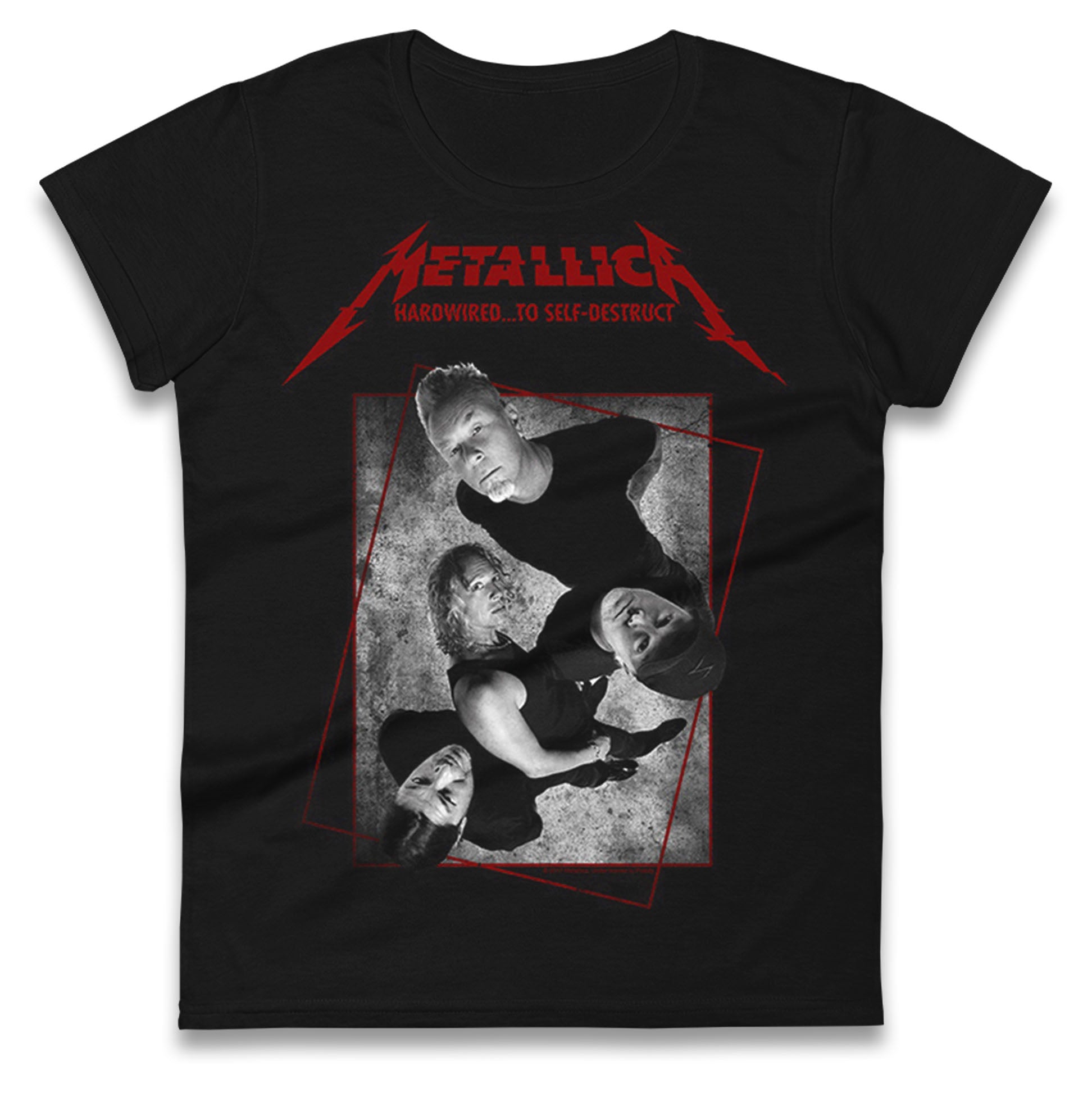 Metallica Songs Ladies T Shirt