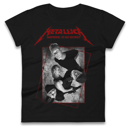 Metallica Songs Ladies T Shirt