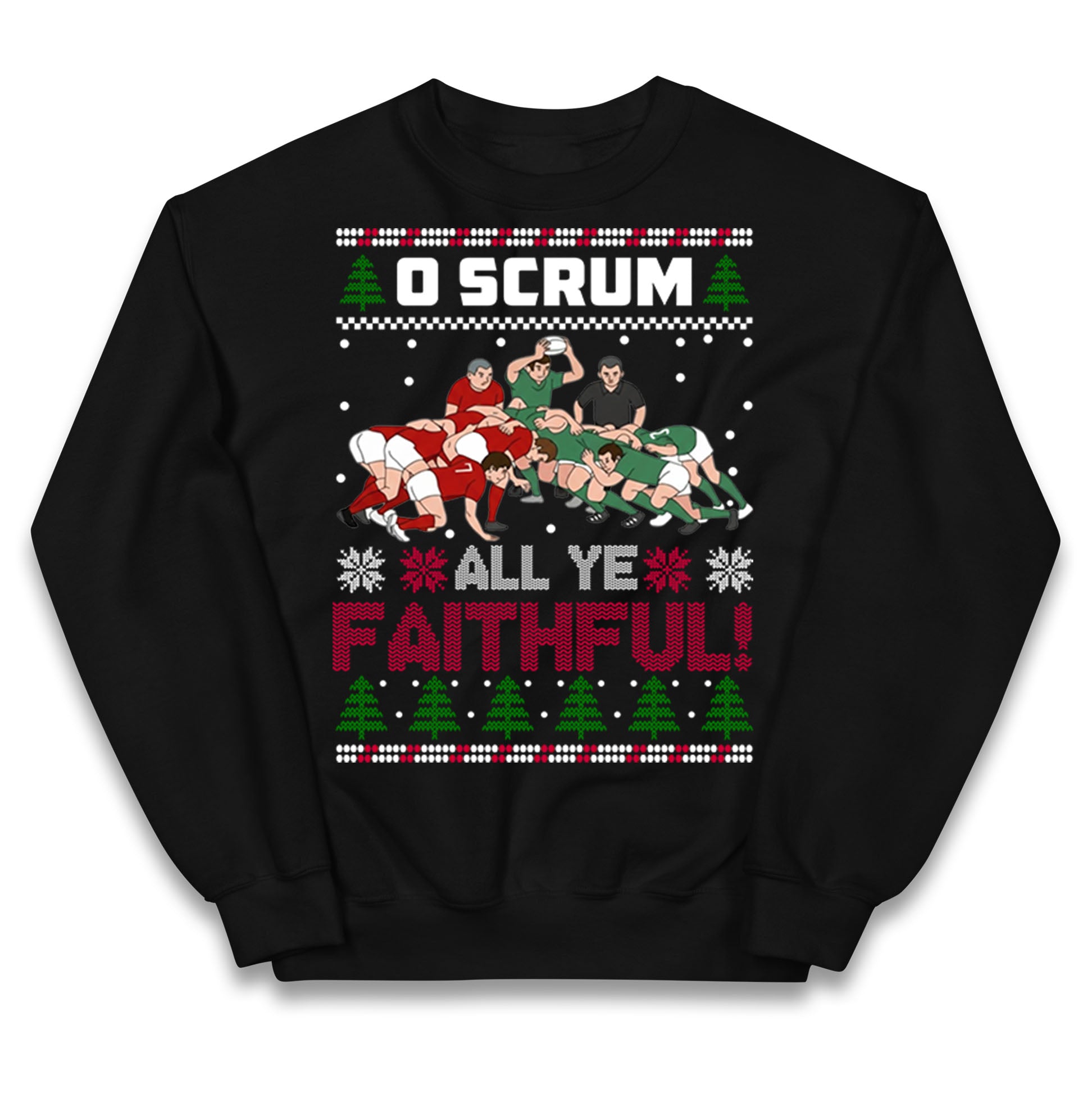O Come All ye Faithfull Kids Jumper