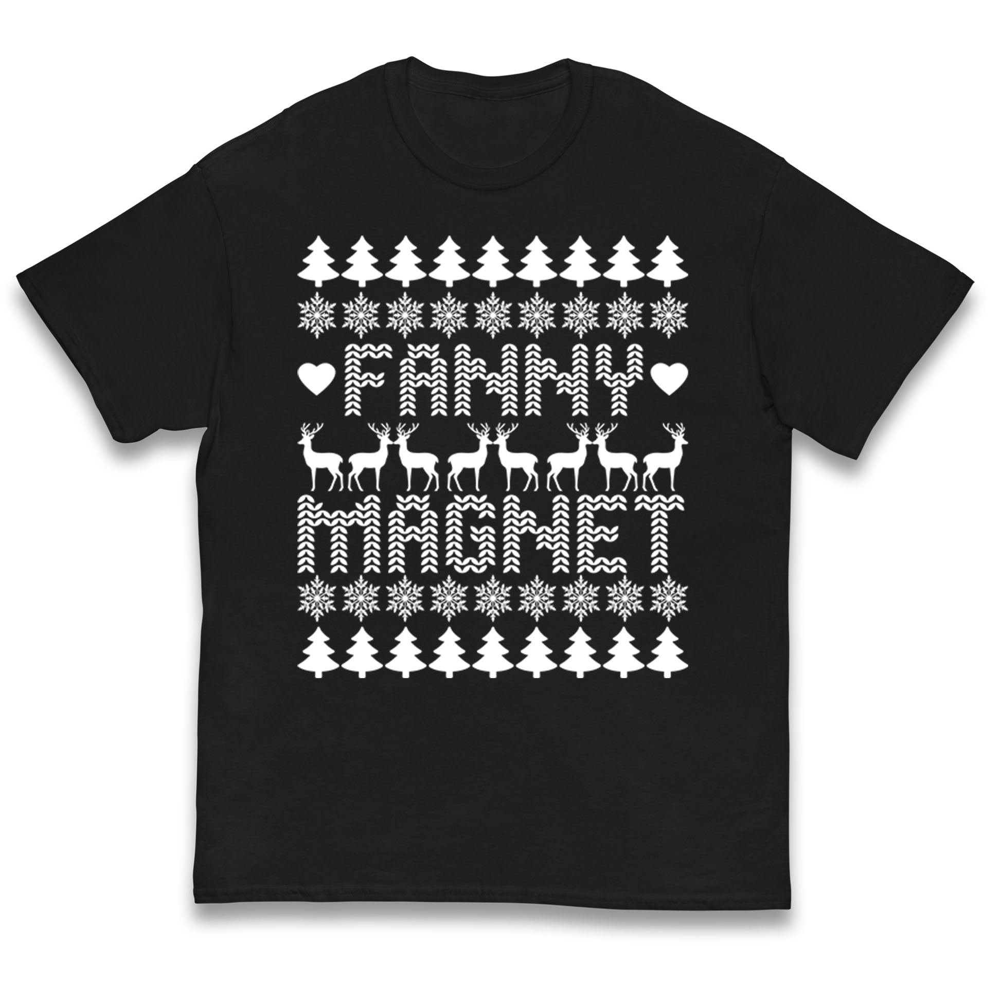 Fanny Magnet Christmas Kids T Shirt 