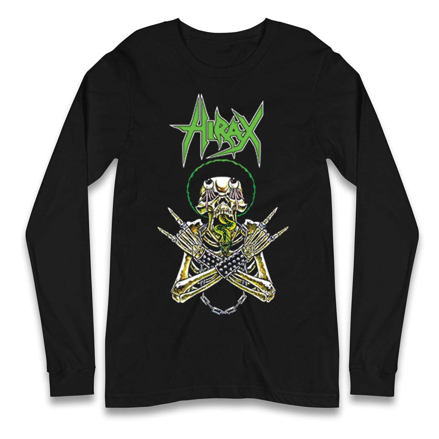 Hirax Rock Band Longsleeve T Shirt