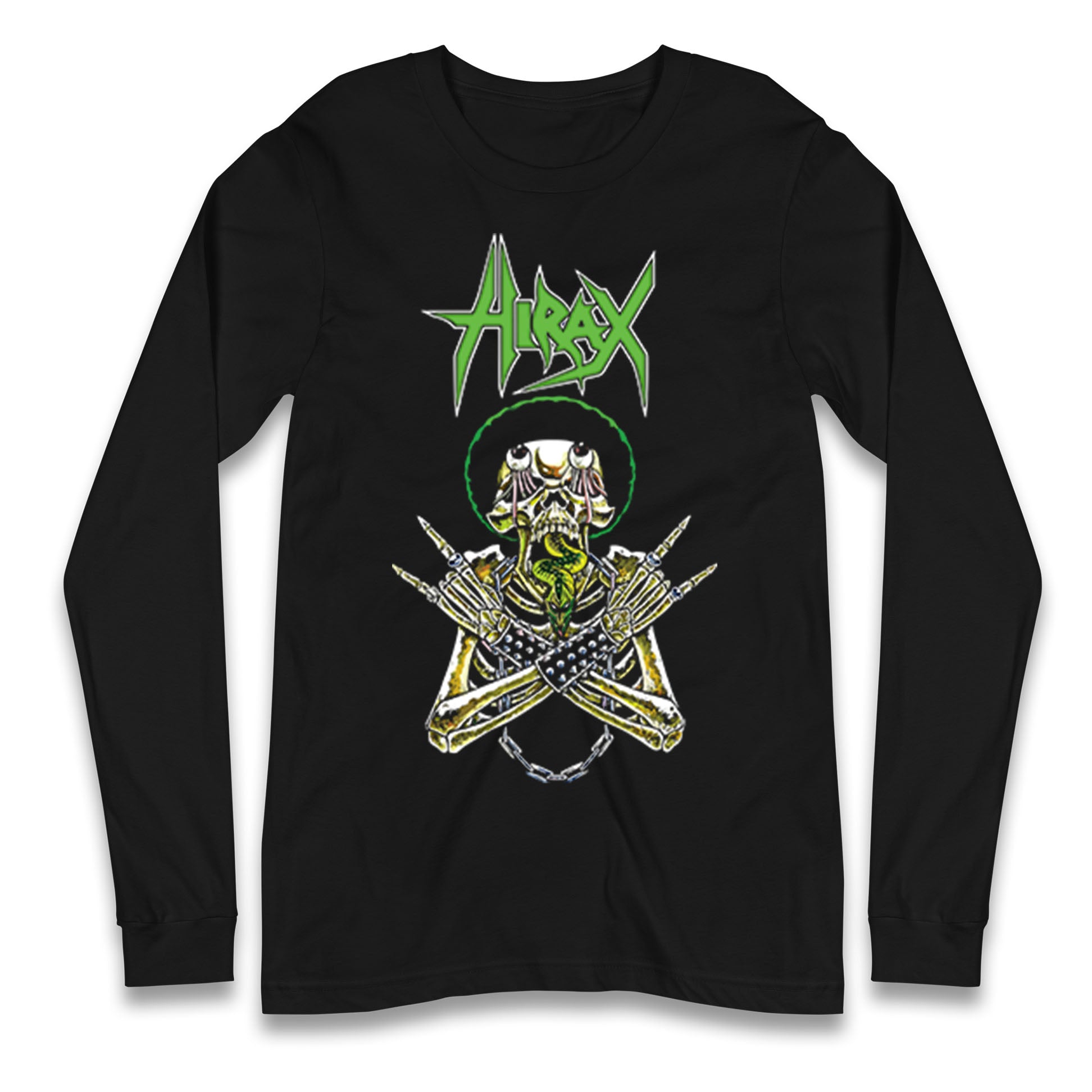 Hirax Rock Band Longsleeve T Shirt