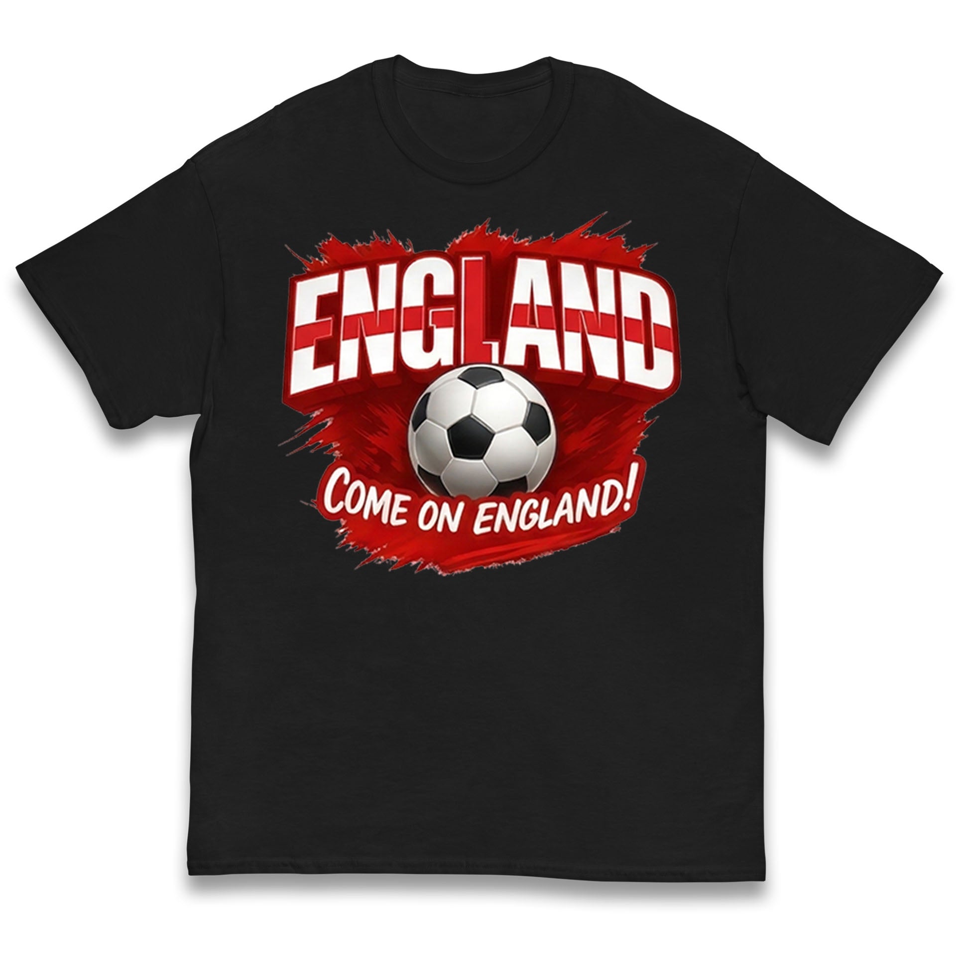 England Retro World Cup Kids T Shirt