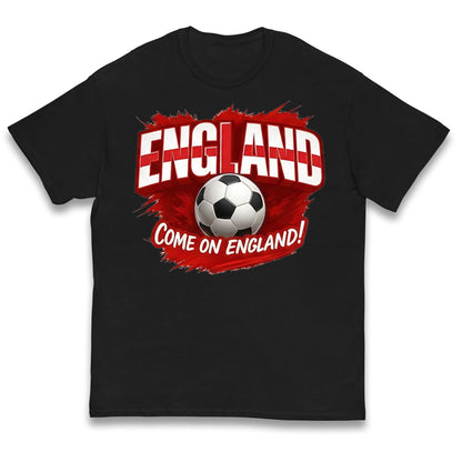 England Retro World Cup Kids T Shirt
