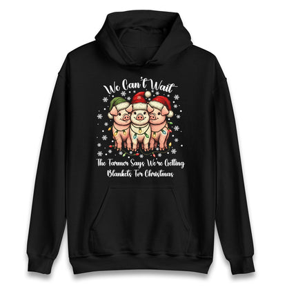 Three Pigs Christmas Hoodie
