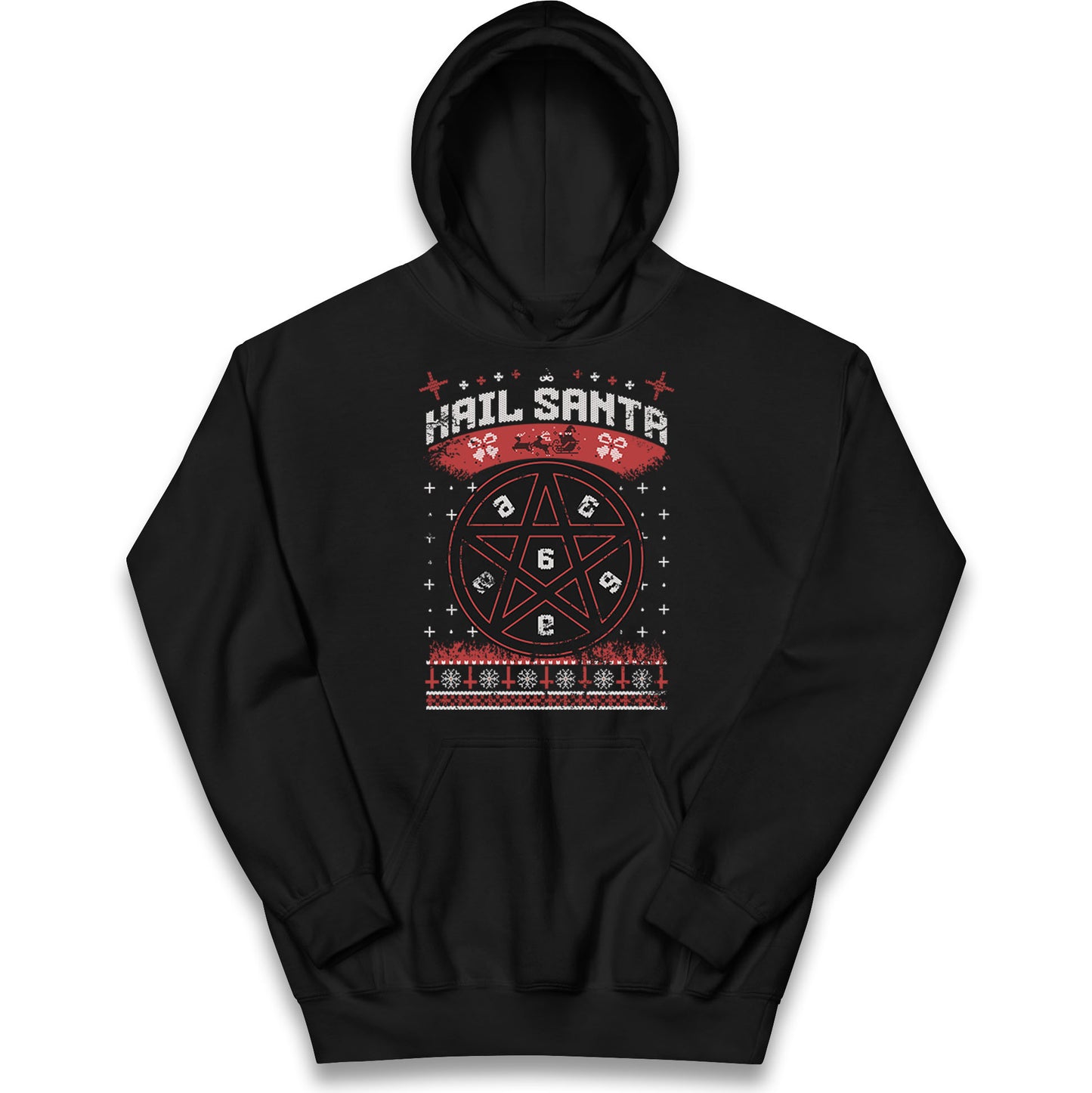 Hail Santa Kids Hoodie
