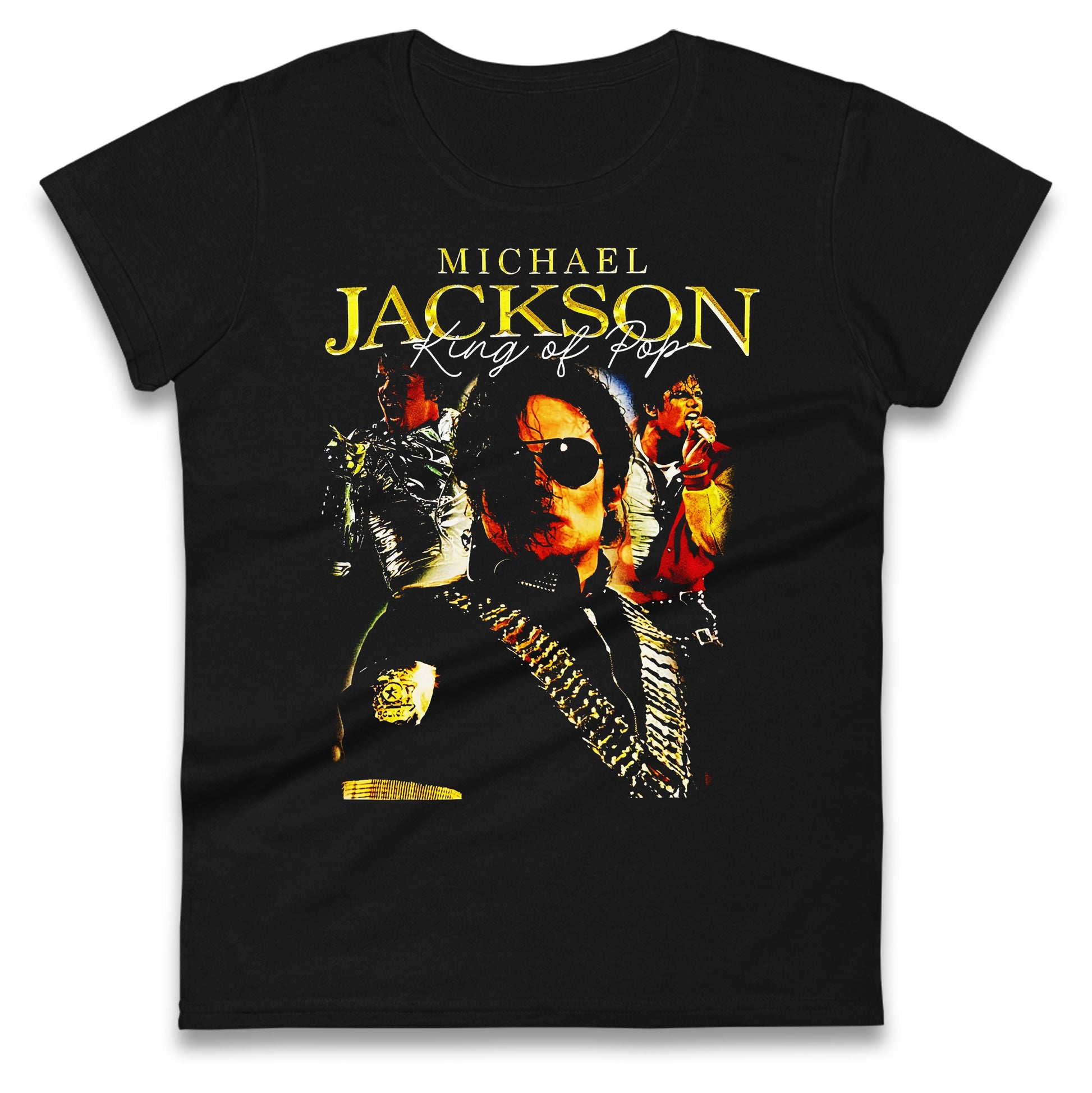 King Of Pop Ladies T Shirt