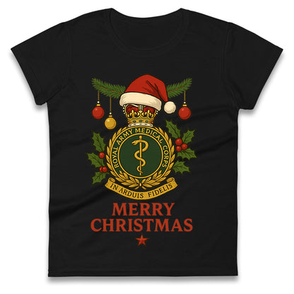 Royal Army Medical Corps Christmas Ladies T Shirt