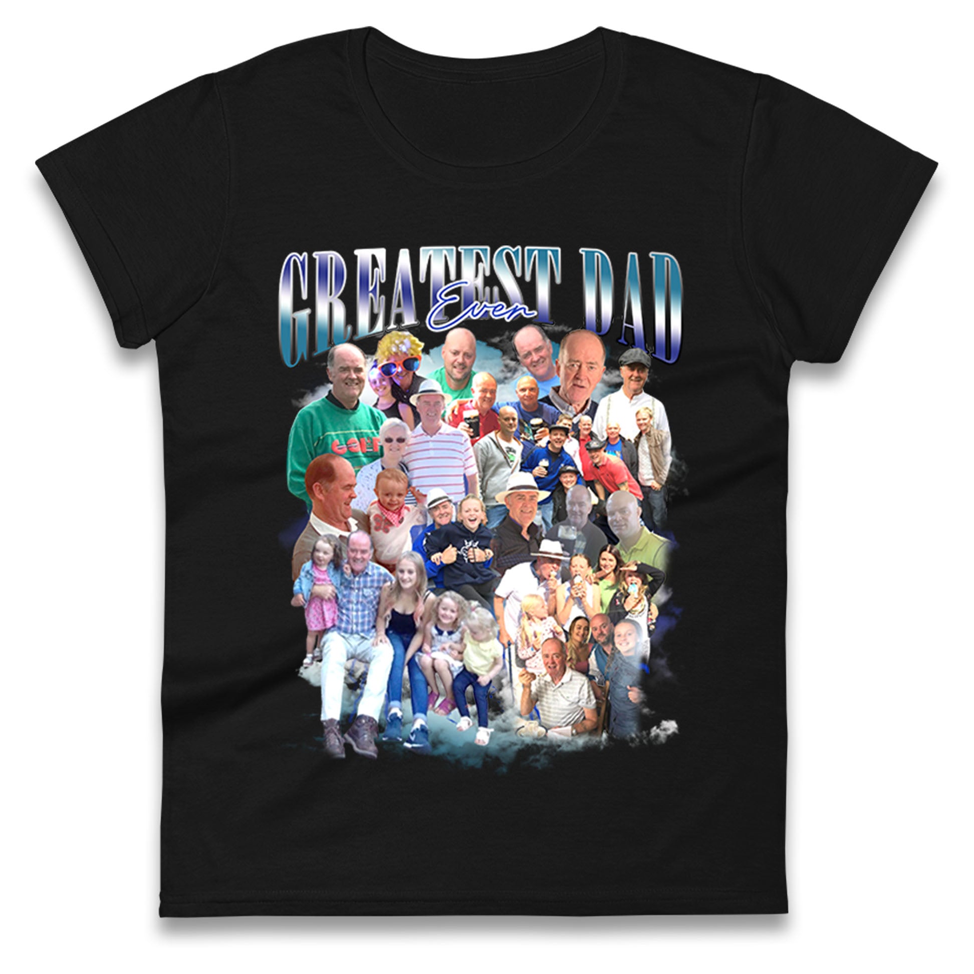 Fathers Day Personalised Ladies T Shirt