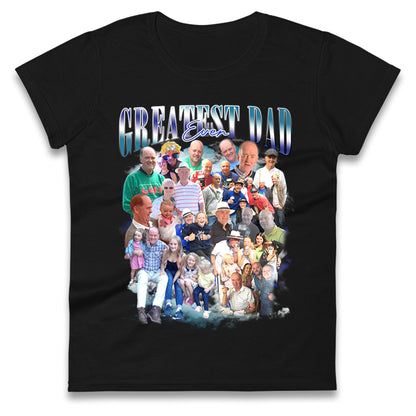 Fathers Day Personalised Ladies T Shirt