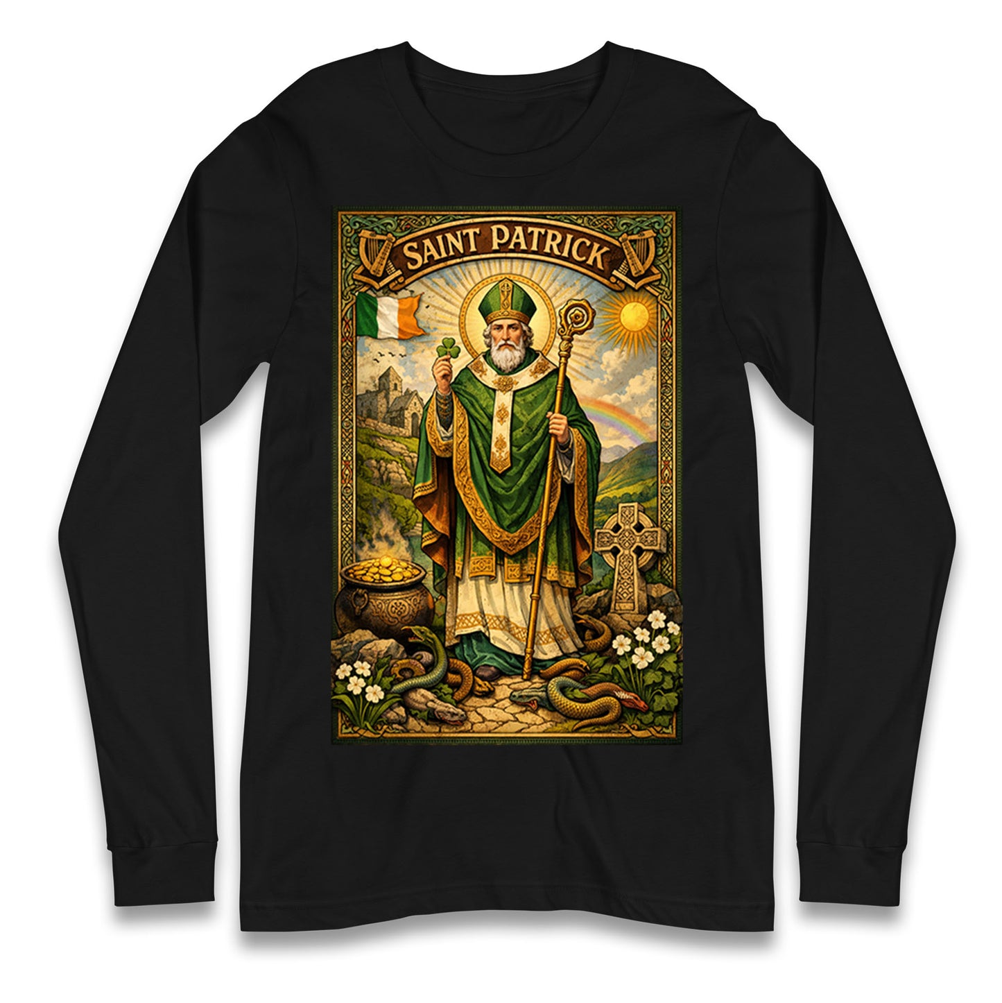 Saint Patrick Longsleeve T Shirt