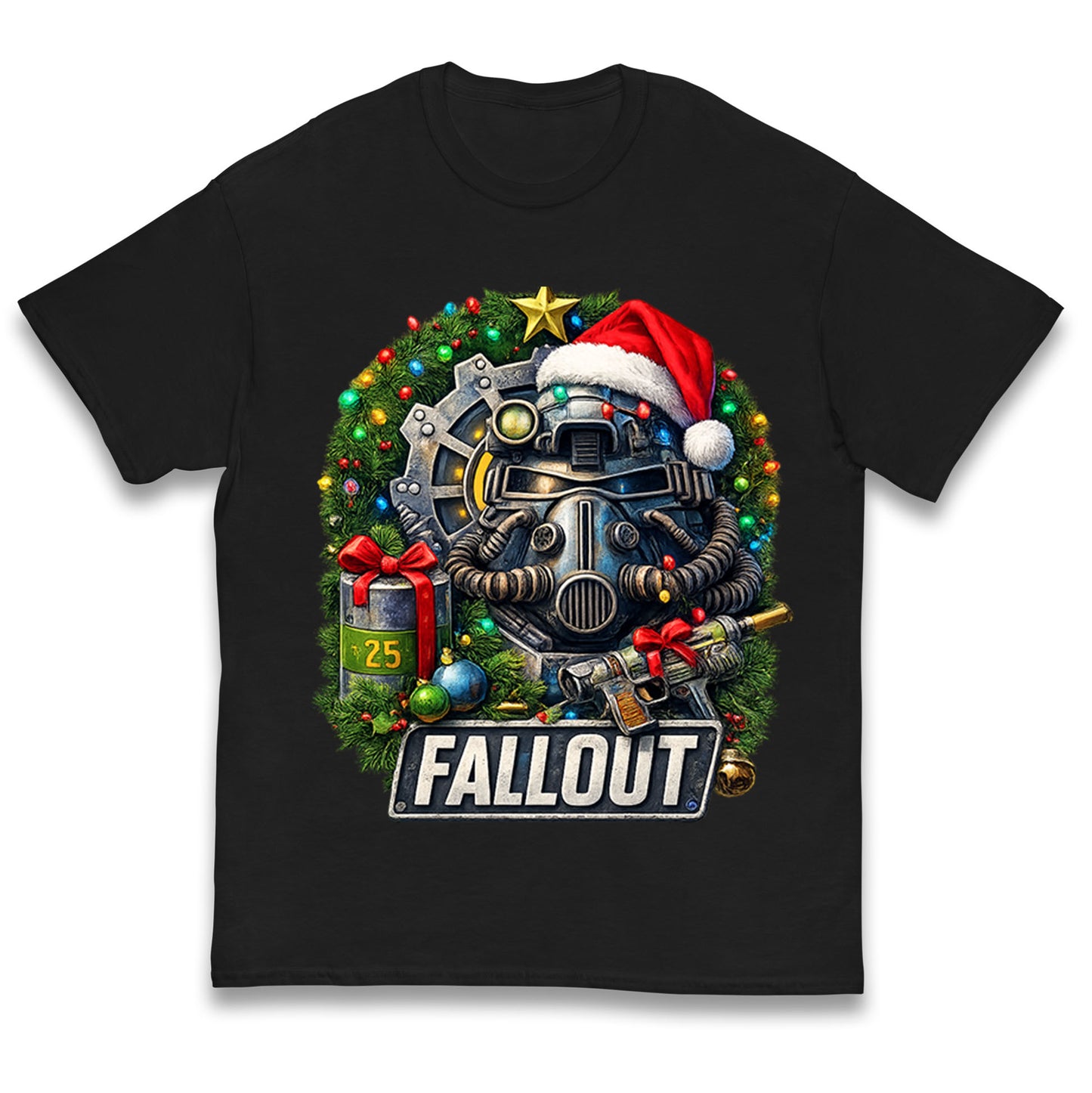 Fallout Christmas Kids T Shirt
