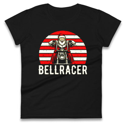 Bell Racer Christmas Womens t shirt