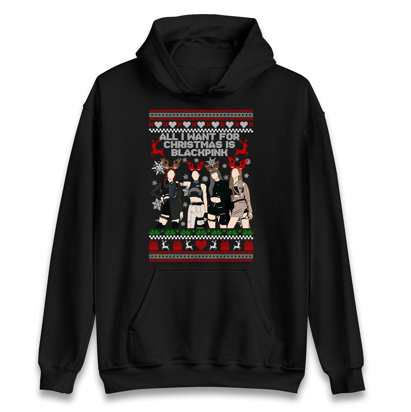 BlackPink Christmas Hoodie