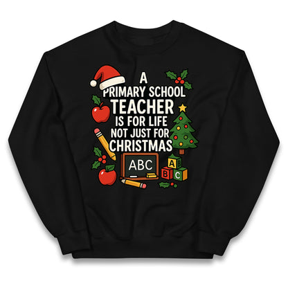Primary School Teacher Christmas Kids Jumper