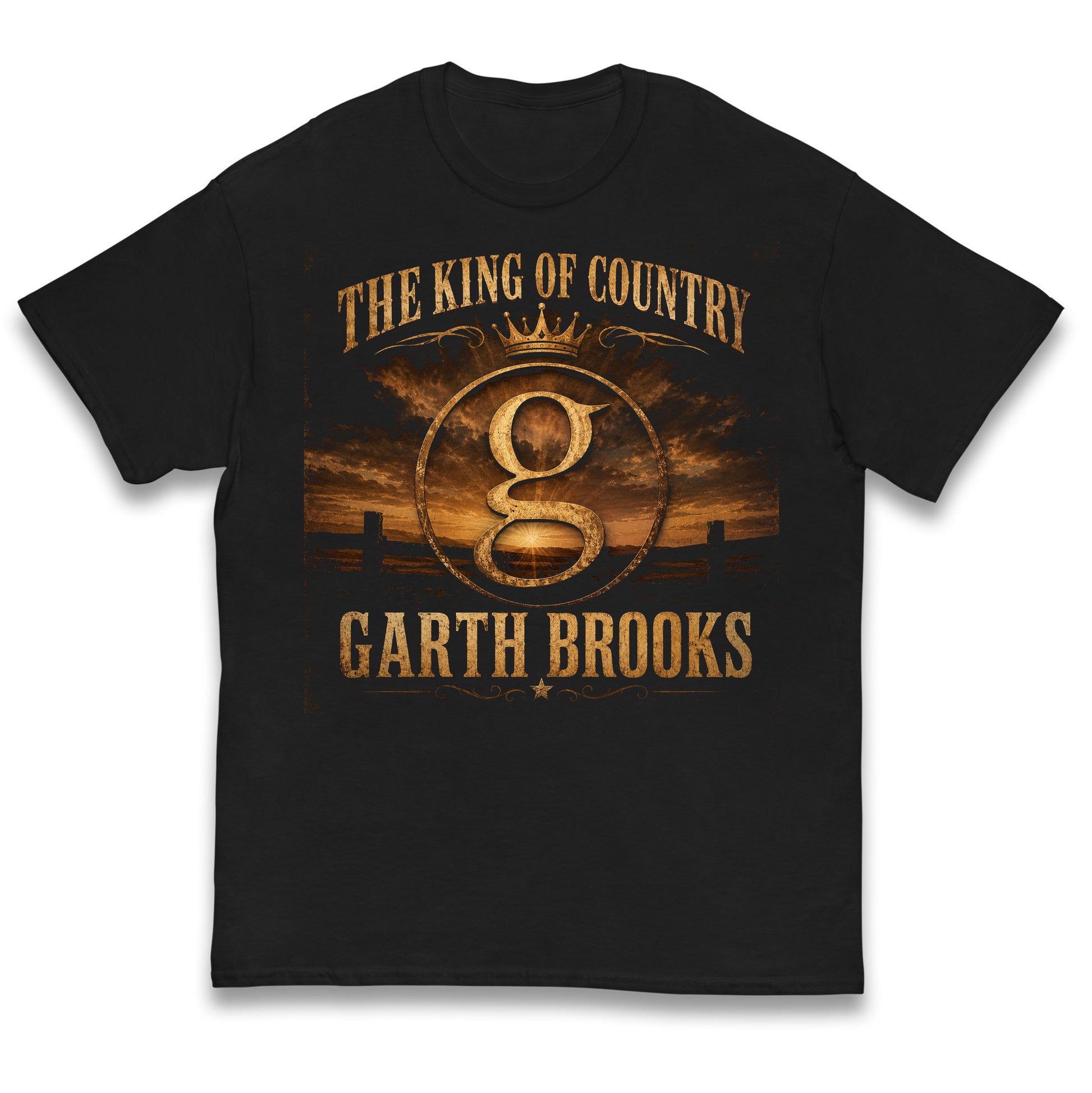 The King Of Country Garth Brooks Kids T Shirt