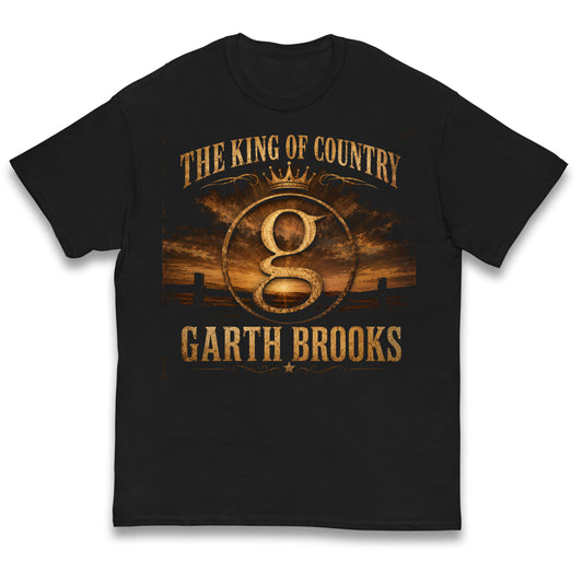 The King Of Country Garth Brooks Kids T Shirt