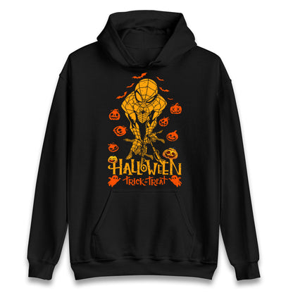 Spiderman Trick Or Treat Halloween Hoodie
