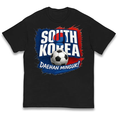 South Korea Football Kids T Shirt