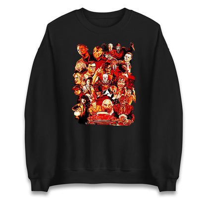 Horror Characters Halloween Unisex Sweatshirt