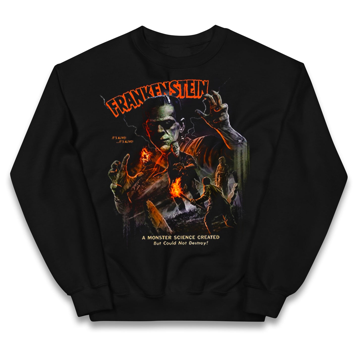 Frankenstein It's Alive Kids Jumper