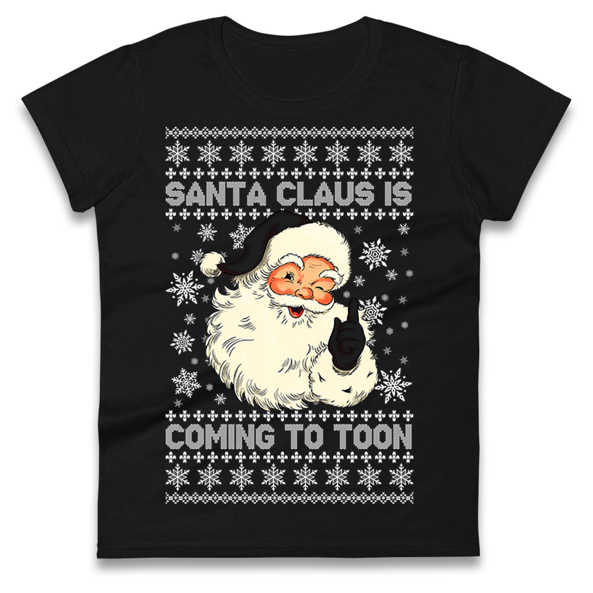 Newcastle Christmas Ladies T Shirt