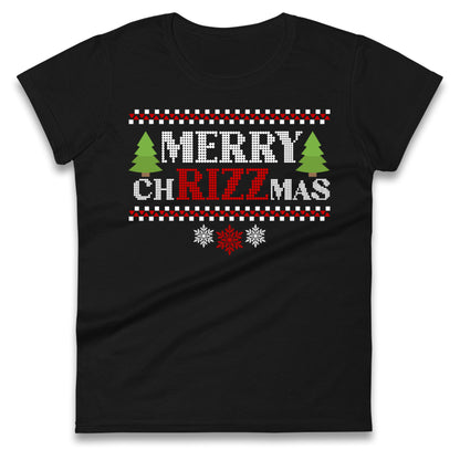 merry christmas tree womens t shirt