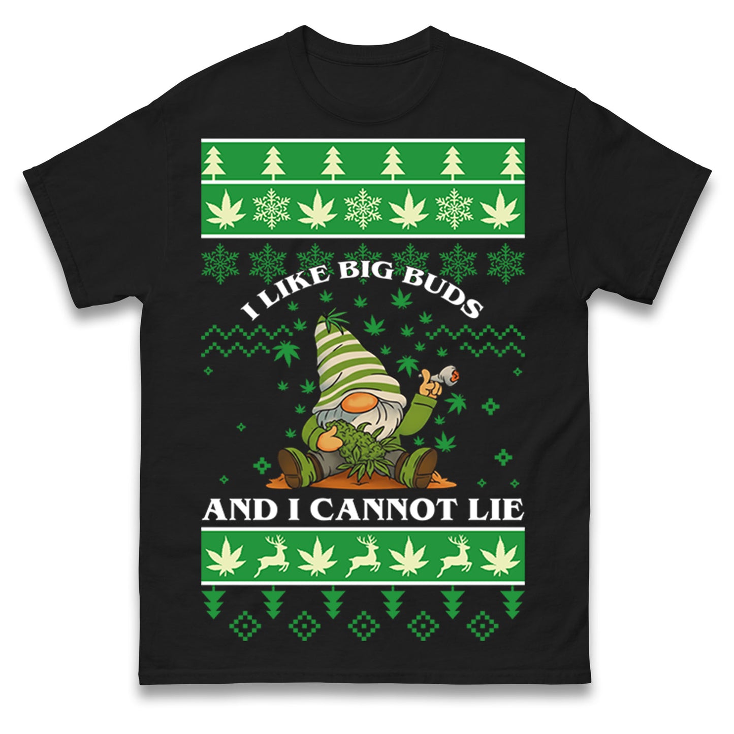 Cannabis Christmas T Shirt