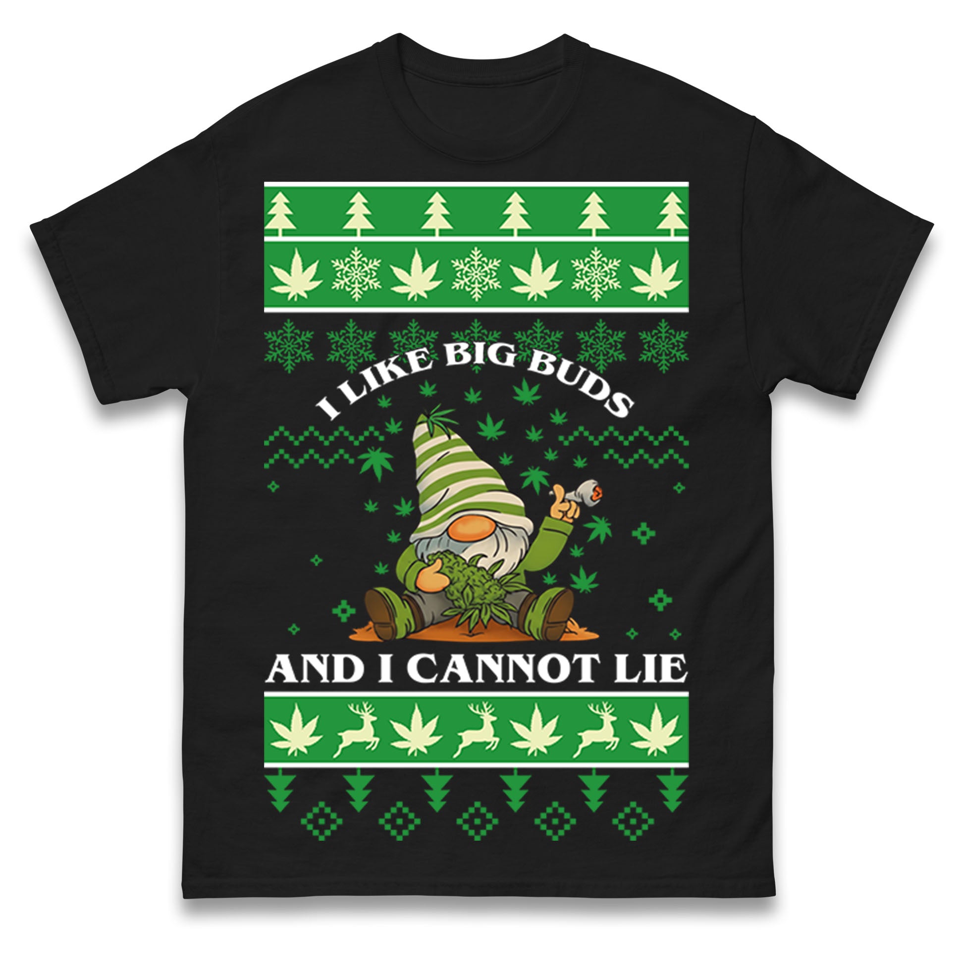 Cannabis Christmas T Shirt