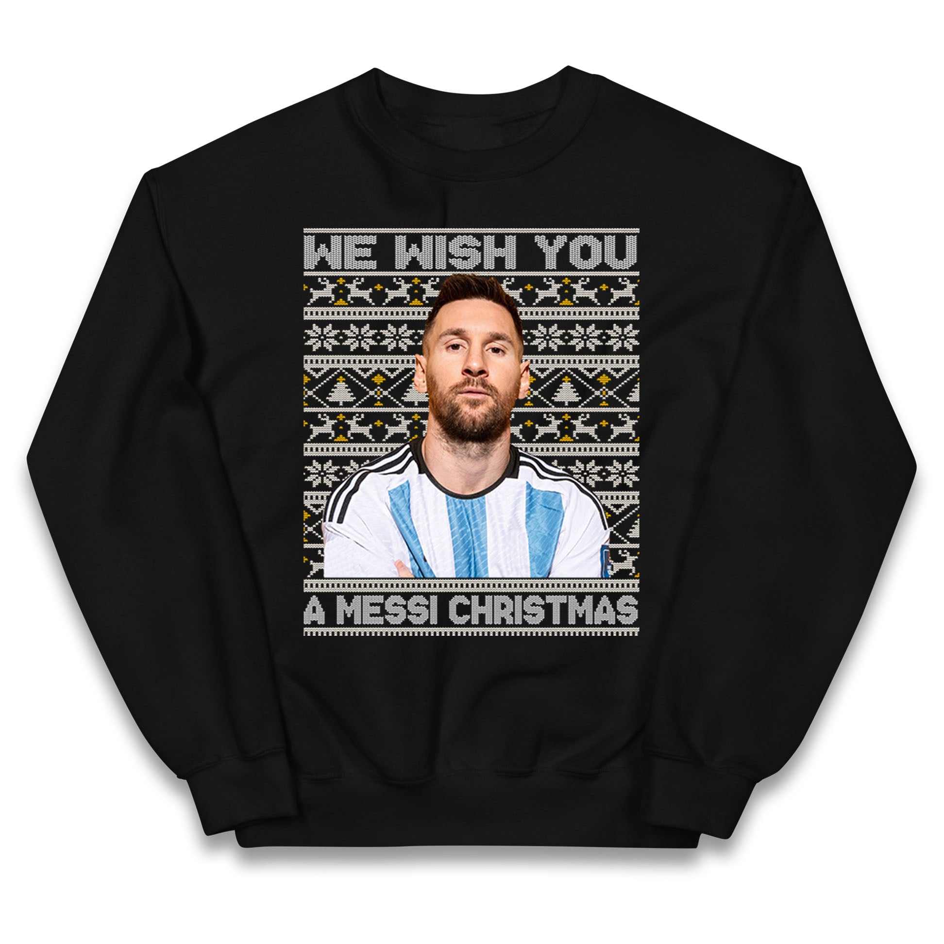lionel messi christmas jumper