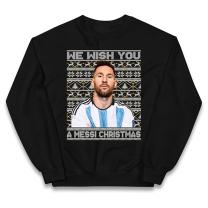 lionel messi christmas jumper