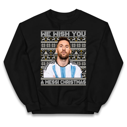 lionel messi christmas jumper