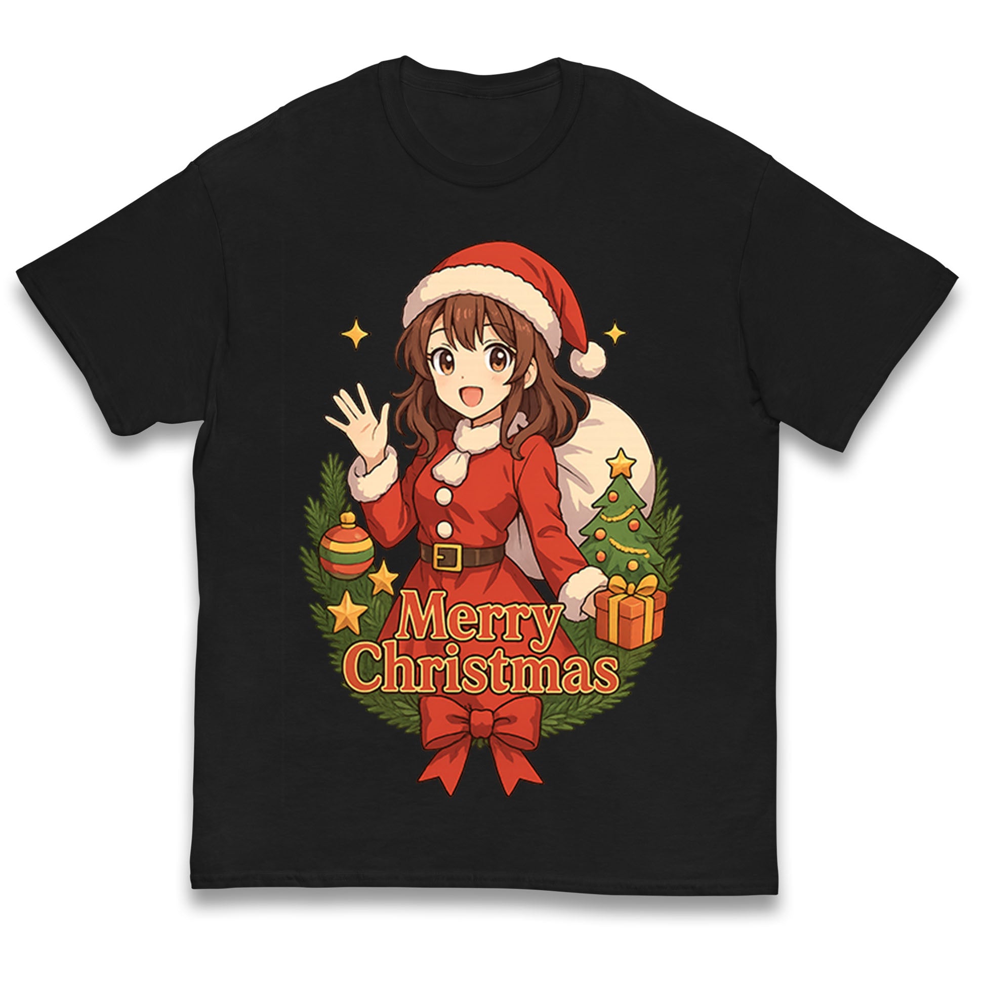 Anime Christmas Kids T Shirt